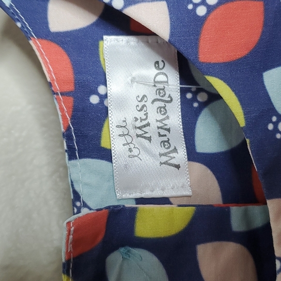 Little Miss Marmalade Apple Print Tiered Dress Size 4 NEW WITH TAGS - Picture 5 of 9